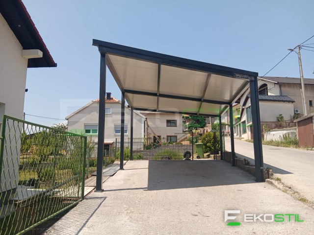 Montažna garaža i nadstrešnica, Eko Stil, ugrađeno – fotografija 6